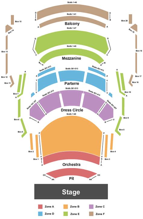 Phoenix Concert Tickets | Seating Chart | Mesa Arts Center | Endstage ...