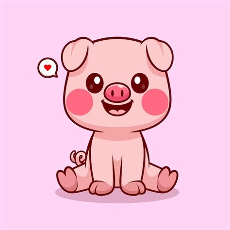 Cute clipart cute animal clipart cute pigs baby pig cartoo png image with transparent background ...