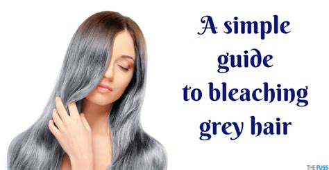 A guide to bleaching grey hair - The Fuss