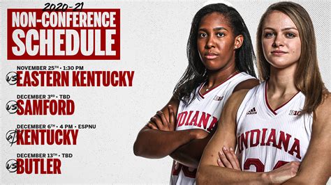 IU women’s basketball announces 2020-21 non-conference schedule – The ...