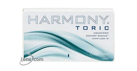 Harmony Toric Contact Lenses Online (ContactsExpress) - 6 Pack | Lens.com