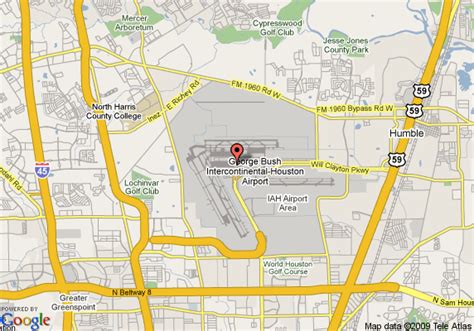 Map of Marriott Houston Airport, Houston