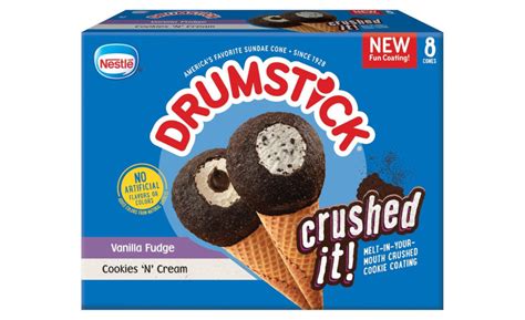 Drumstick adds ‘Crushed It!’ sundae cones and bars | 2020-03-24 | Dairy ...