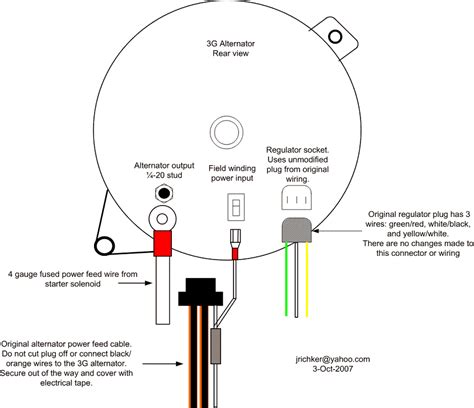 Mustang 3g Alternator Wiring