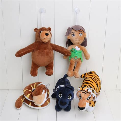 Best The Jungle Book Plush Toys Mowgli Tiger Snake Bear Leopard Stuffed Animals Plush Toys Dolls ...