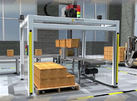 Automated Palletizing Uses Linear Robots for Material Handling