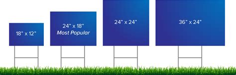 How to Design and Choose Perfect Yard Sign Size | Signs.com