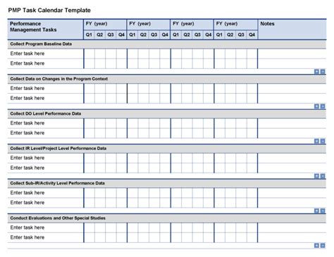 Monthly Task Calendar Template | 6+ Weekly Task Planning Calendars ...