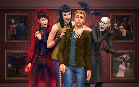 Sims 4 Vampire Cas