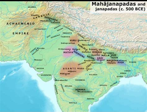 List Of 16 Mahajanapadas Of Ancient India : Capitals, Present Locations And Facts For UPSC ...