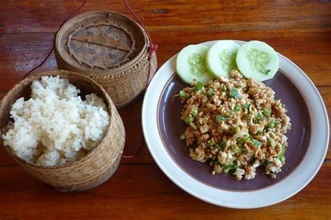 Guide to Eat Sticky Rice in Laotian Way - Myanmar Tours