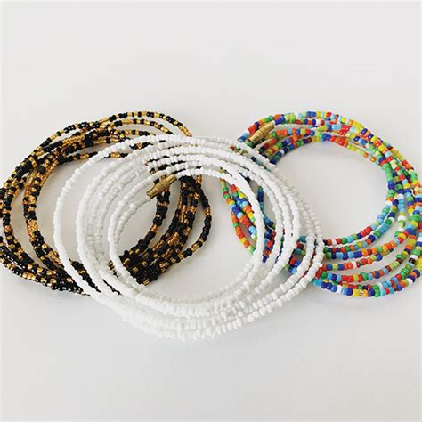 African Waist Beads Set (3 Designs) | Exotic Body Beads