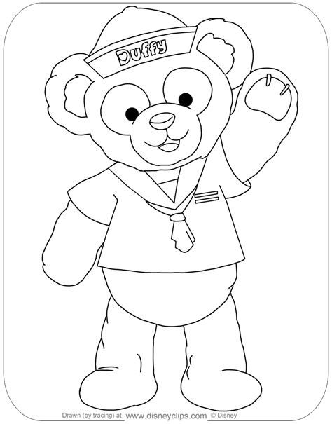 Duffy Bear Coloring Pages - Coloring Pages