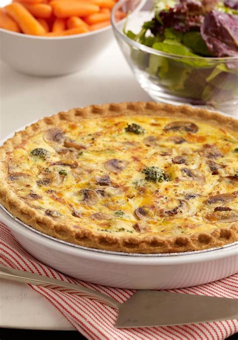 easy quiche with frozen pie crust