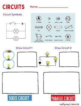 PHET Circuit Simulation Worksheet by Math and Science Ninja | TPT