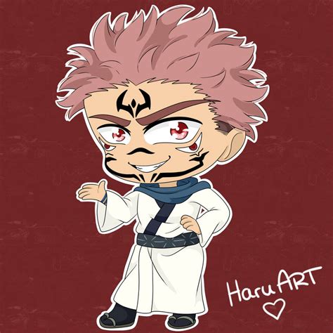 Chibi Sukuna [Fanart] by Haru-chanArt on DeviantArt