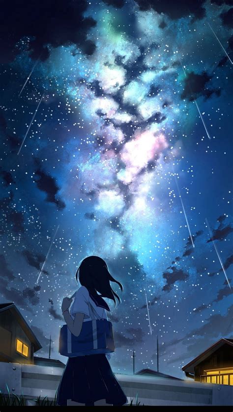 Share more than 84 beautiful anime galaxy wallpaper best - in.cdgdbentre