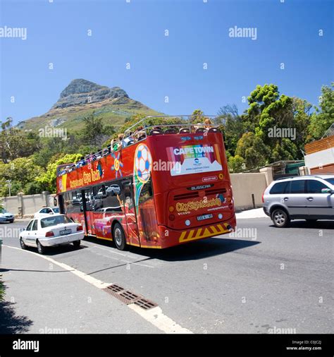 City Sightseeing bus in Cape Town Stock Photo - Alamy