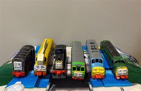 Thomas & Friends Vintage ERTL Diecast Lot Diesel 10 Diesel Mavis Daisy ...