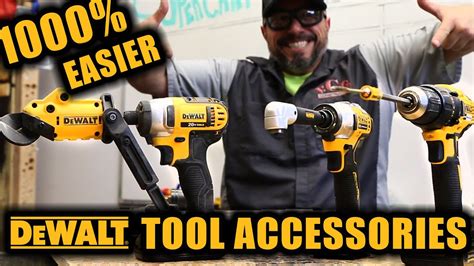 TOP 3 DeWALT Power Tool Accessories That Will Make YOUR LIFE 1000% EASIER! - YouTube