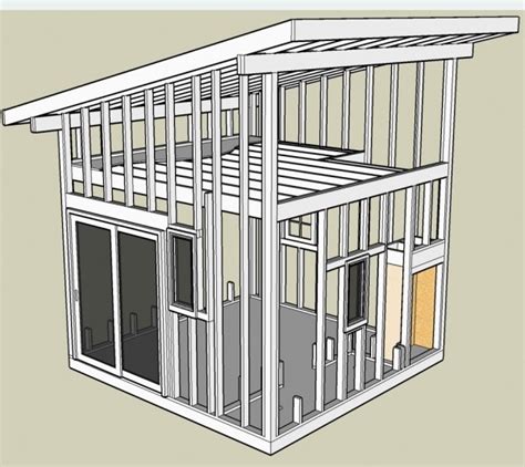 Shed Blueprints: How to Build a Small Shed - Plans and Designs