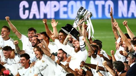 Real Madrid seal 34th La Liga title to extend record | Football News ...