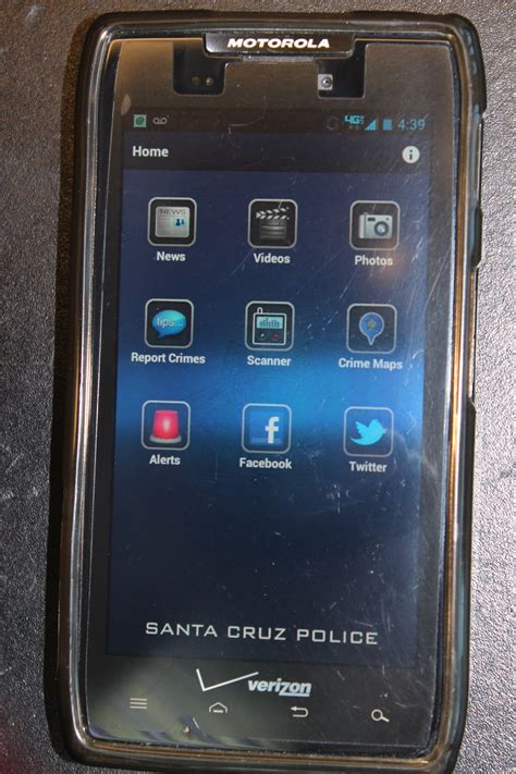 Santa Cruz Police: Smartphone Scanner App is Back on The Air