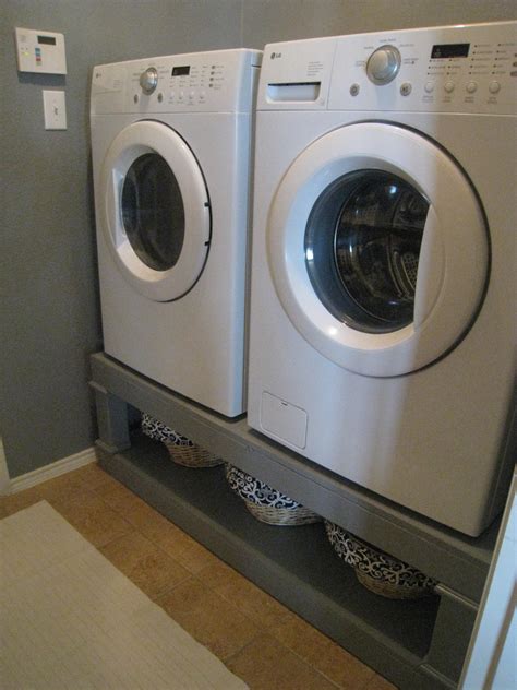 Diy Washer And Dryer Pedestal Pallets - Best Decorations