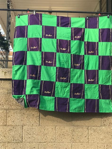 Crown Royal Bag Quilt | Etsy