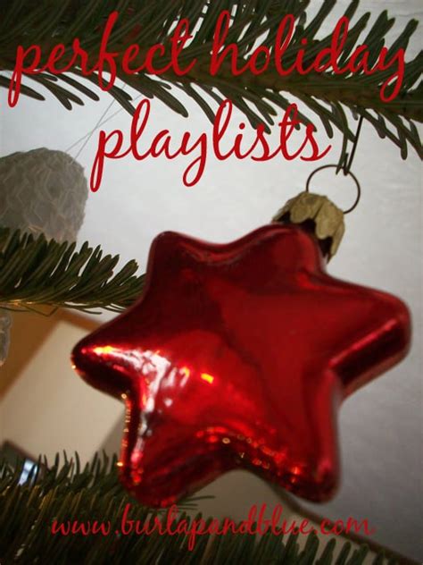 perfect holiday playlists