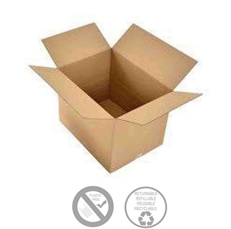 Add Cardboard Box (450x300x300)(Returnable) - Green Heart Organics