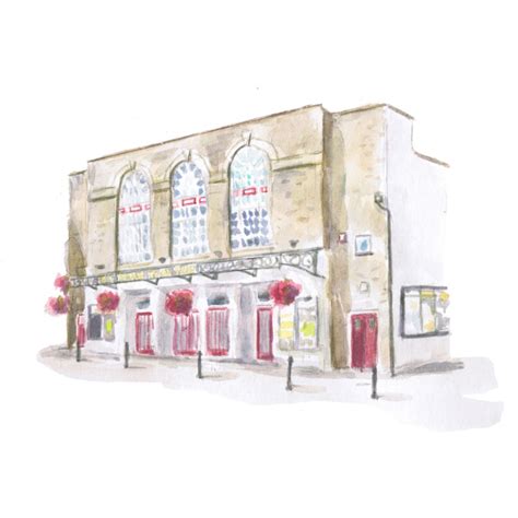 The Stag Theatre, Sevenoaks - KATHERINE TYRER ILLUSTRATOR