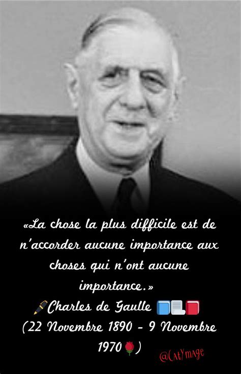 Épinglé par maca family sur positive attitude en 2024 | Citation de gaulle, Citation, Dictons et ...