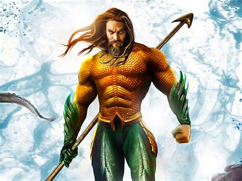 Wallpaper movie, aquaman, fan art, jason momoa desktop wallpaper, hd ...