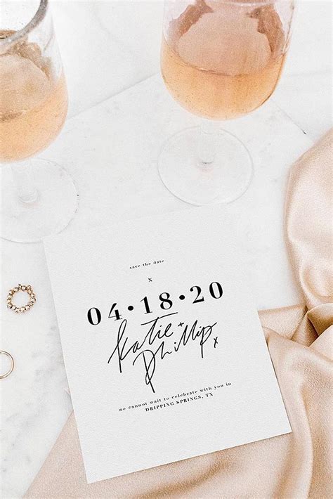 Save The Date Wording: Bridal Tips And Examples | Wedding Forward