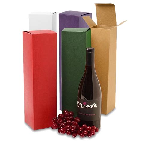 One Bottle Wine Gift Boxes | Shop Paper Mart Now | Wine bottle gift ...