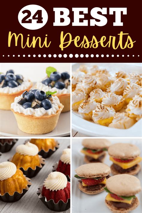 24 Best Mini-Desserts (+ Easy Recipes) - Insanely Good