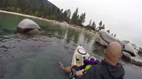 Lake Tahoe - Sand Harbor Kayaking - September 21, 2014 - YouTube