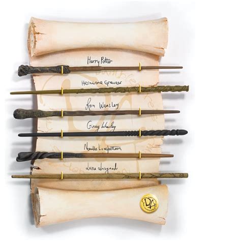 The Noble Collection Harry Potter Dumbledore's Army Wand Collection ...