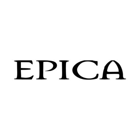 Epica Band Logo Vinyl Decal Sticker BallzBeatz . com | Epica band