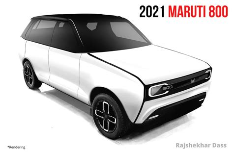 2021 Maruti 800 Imaginative Rendering, Looks Fantabulous