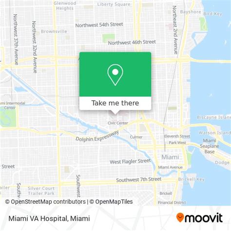 How to get to Miami VA Hospital by bus or subway?