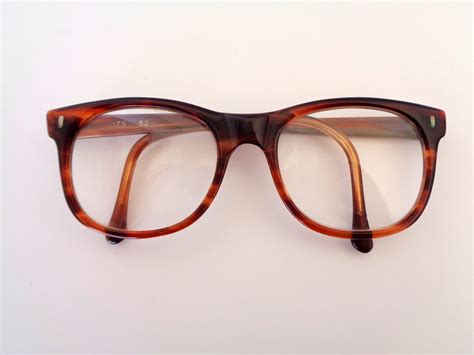 Vintage Round Square Glasses Brown Vintage Hipster Reading - Etsy