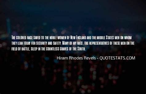 Top 24 Hiram Rhodes Revels Quotes: Famous Quotes & Sayings About Hiram Rhodes Revels