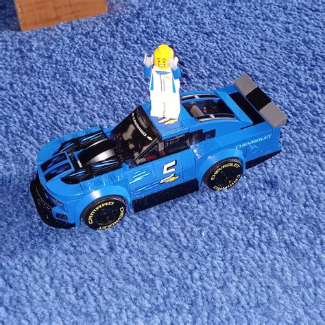 When you win a NASCAR race (Lego version). : r/lego