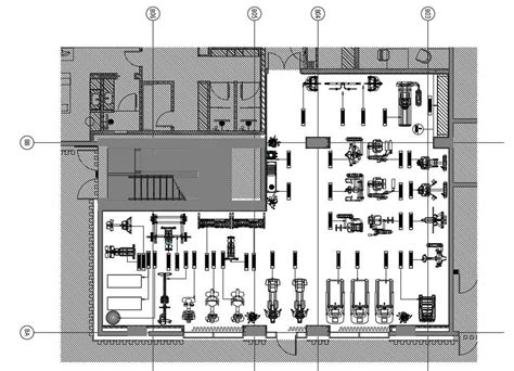 Gym Floor Plan Autocad - floorplans.click