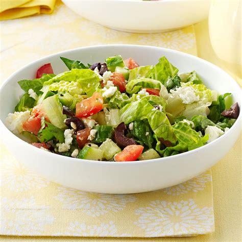 Feta Romaine Salad Recipe | Taste of Home