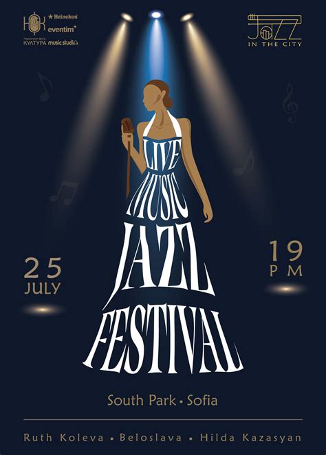 "Jazz Festival" Poster Study Project on Behance