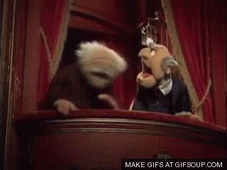 Muppets Balcony GIF - Muppets Balcony Insulting - Discover & Share GIFs