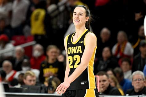 Photos: Iowa Reveals Special On-Court Decal For Caitlin Clark - The Spun